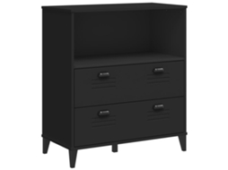 Bookcase, Bookcases Vidaxl Preto Madeira Processada (n/a)