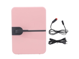 Mini frigorífico Portátil 6l para Carro e Casa Geladeira com Resfriamento e Aquecimento Eu Plug | S/MARCA