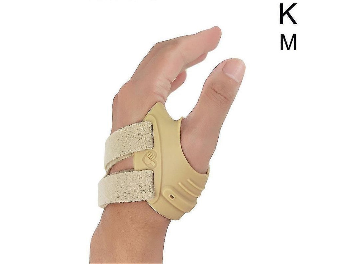 Apoio de Polso de Polegar para Artrite Osteoartrite, Cor Cinza, Mão Esquerda, Tamanho M