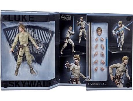 Figura de Ação  Luke Skywalker Hyperreal The Black Series (Idade Mínima: 14 anos)