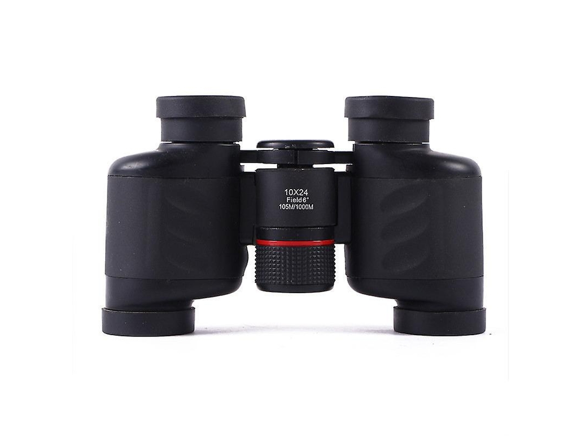 Binóculos 10x24 Compactos Portáteis Ip68 Bak4 Prisma Fmc Visão Noturna Bird Show Stargazing Viagens Concertos Esportes Preto Bestvite