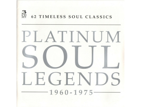 Cd Platinum Soul Legends - 1960-1975 Warner Strategic Marketing United Kingdom