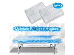 Folhas Descartáveis para Mesa de Massagem Cama Sofá Capas de Beleza 120x220cm 200 Unidades | S/MARCA