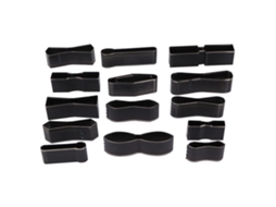 Set De Punzones De Forma Para Cuero Estilo Metal Herramienta De Corte Hueco 1 Agujero Para Artesanía B021