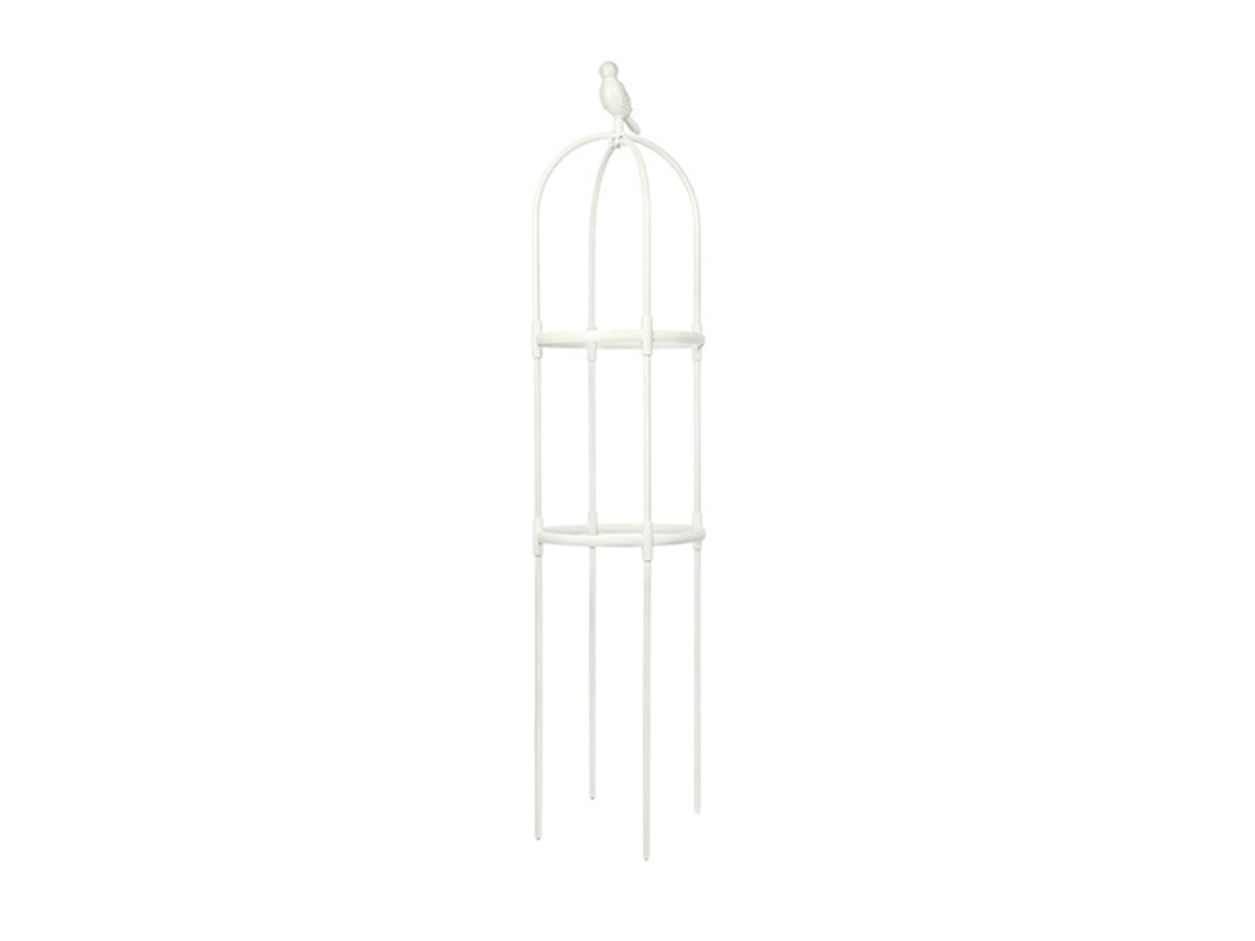 Pérgola AQUAFORGE em formato de emenda, branco, Φ25cm/120cm
