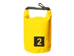 Bolsa Seca Impermeável 2l Amarela para Camping Rafting