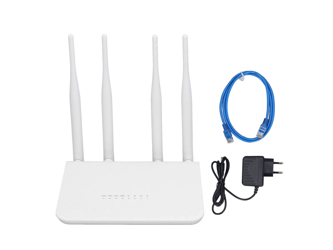 Roteador Sem Fio (rede 4g Lte Com Slot Para Cartão Sim) Lt210t Versão Asiática Roteador Sem Fio 4g Lte Com Slot Para Cartão Sim 300mbps