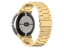 Pulseira De Substituição De Aço Inoxidável Para Google Pixel Watch 3 41 Mm E Pixel Watch 2 Rosa Olysi Shop