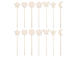14 Varinhas Mágicas Para Crianças. Varinhas Feéricas Para Meninas, Brinquedos De Varinha De Madeira. Sygo