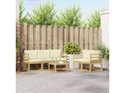 Vidaxl Conjunto De Sofás Para Exterior 6 Pcs