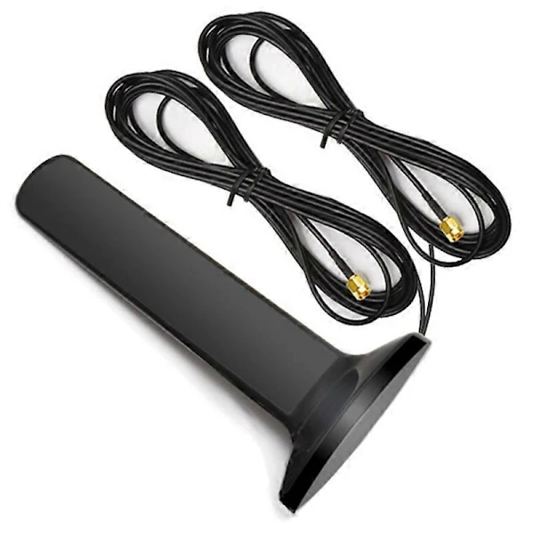 Antena Gsm 4g 5g 600, 6000mhz 12dbi De Alto Ganho Com Base Magnética Para Cpe