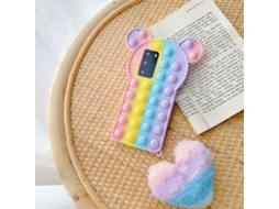 Brinquedo Mole Orelha LAXISCREED para Iphone 7/8 12 Samsung