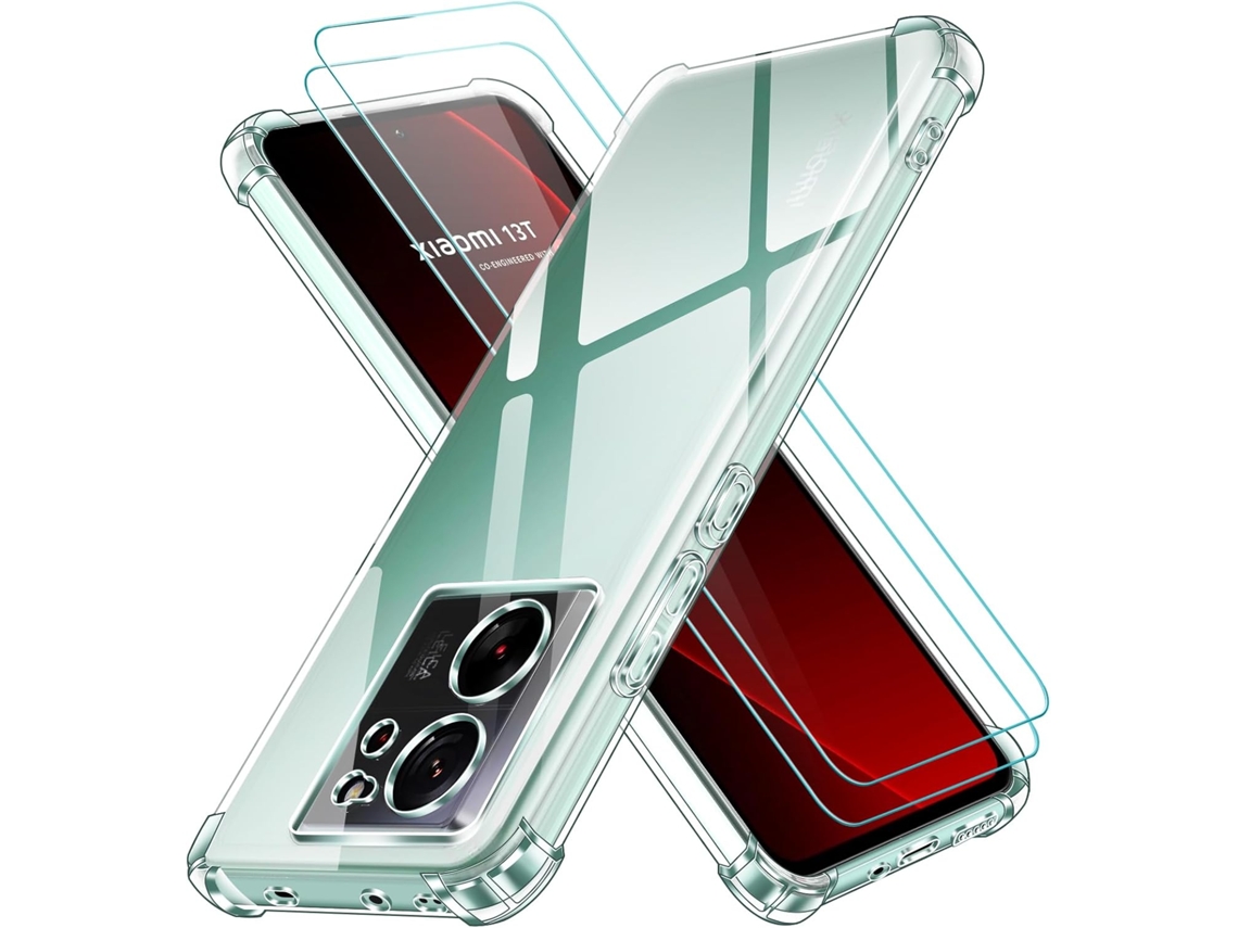 Capa Vidros Temperados Ultra Para Xiaomi Xiaomi 13t/13t Pro/redmi K60 Ultra Hongwe. Anti-choque Anti-riscos Transparente