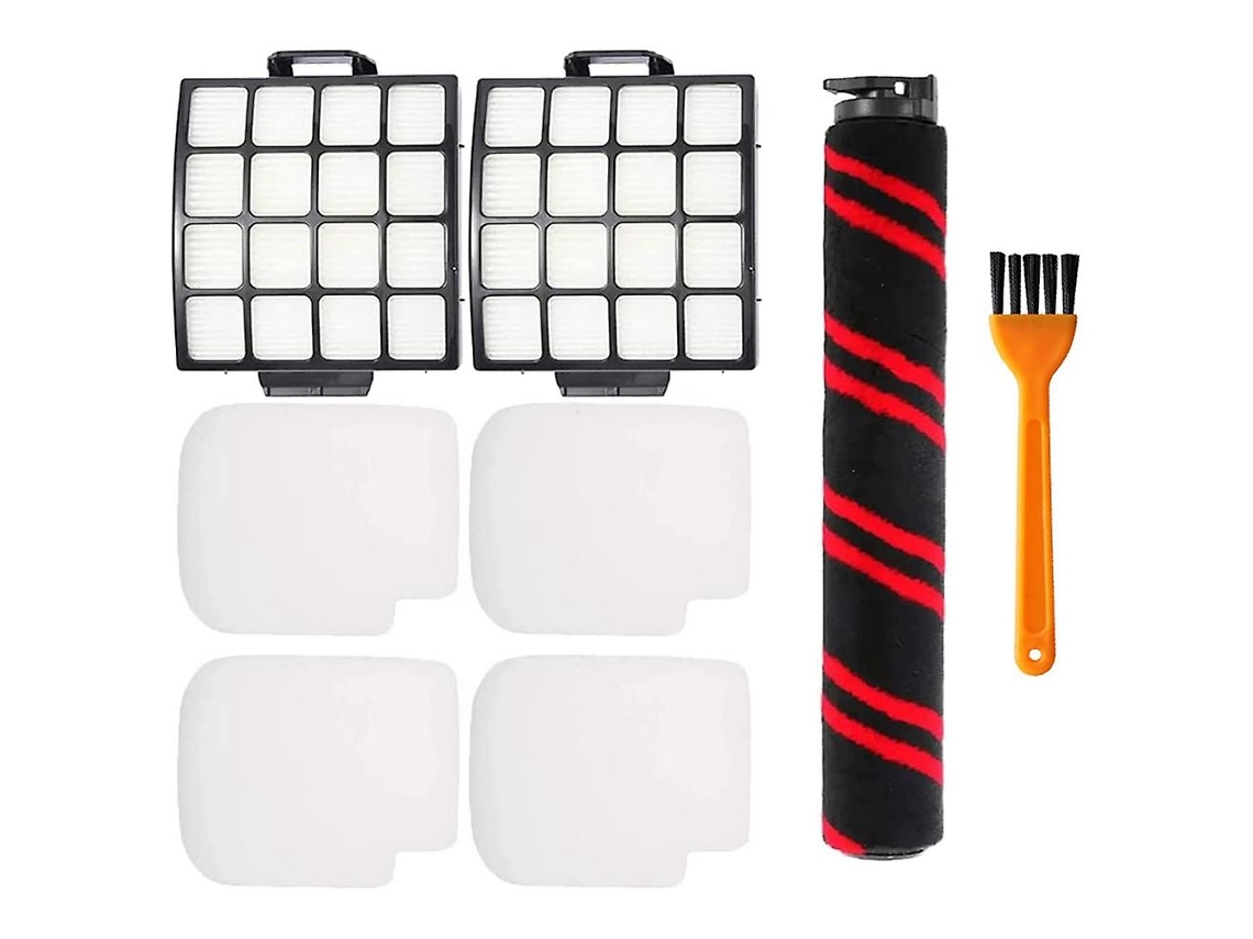 Acessórios de Aspirador Stratos Duoclean Az3002 Az3000 Kit de reposição de pó 1 escova de rolo 2 Hepa 4 conjuntos de espuma