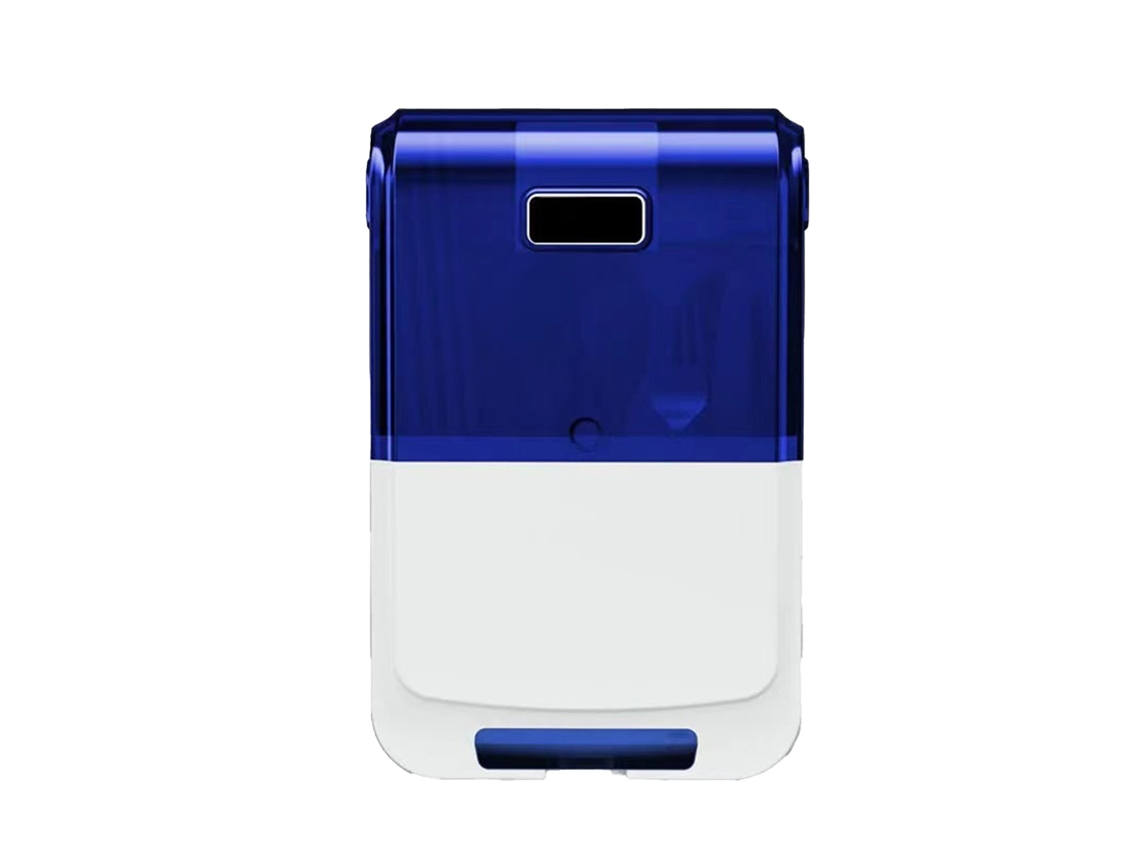 Nova Line gaiola de Pauzinhos de Parede Sem Furo Multifuncional À Prova de Poeira com Escoamento Azul Básico