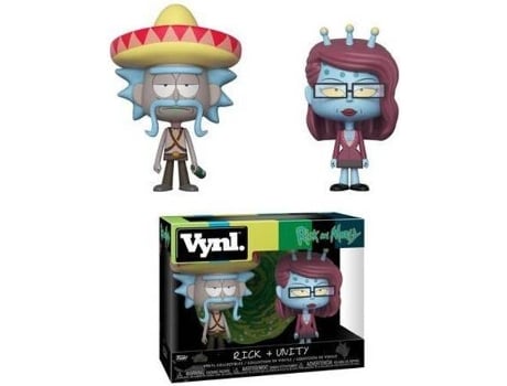 2 Figuras FUNKO Vynl Rick & Morty - Rick + Unity