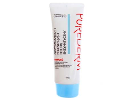 PUREDERM purificação e regeneração enzima esfrega 100g