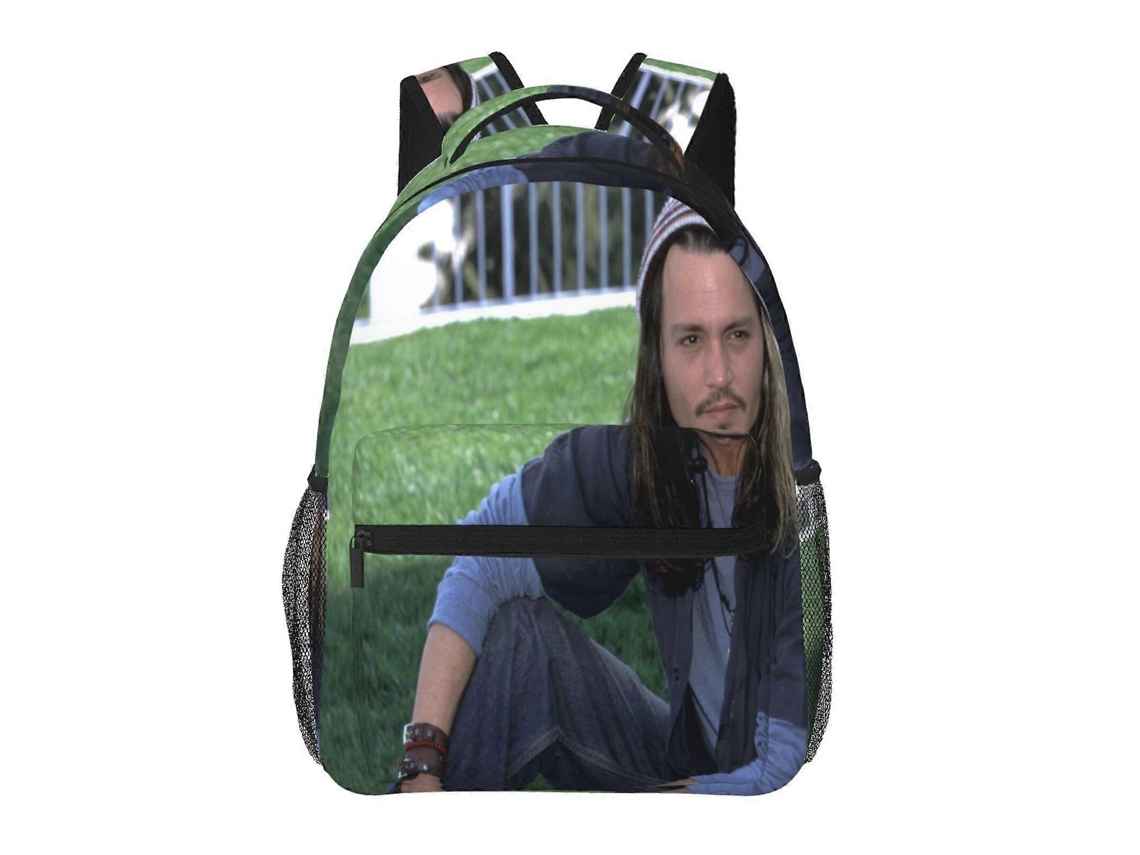 Mochila De Estudante B9 Johnny Depp, Leve E Estilosa, À Prova Dágua E Com Alça De Ombro Ajustável. Olysi Shop