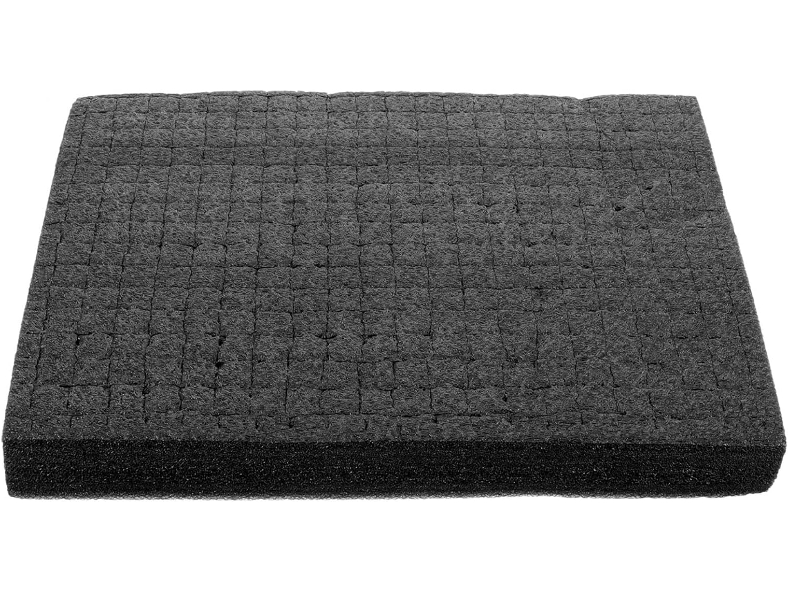 Bloco De Remplissage Em Mousse Cubique Noire 1 Peça, Écume
