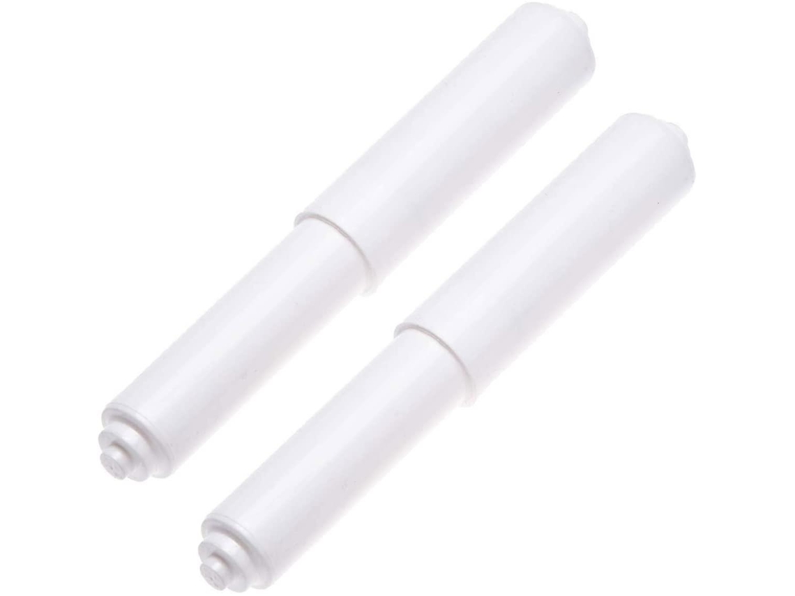 Suporte Para Papel Higiênico, Haste Telescópica De Plástico Com Mola, Rolo De Reposição Para Papel Higiênico Aquaforge