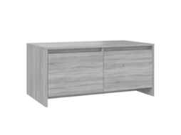 Mesa de Centro Madeira Cinzento Sonoma MAISON EXCLUSIVE (90x50x41,5 cm)