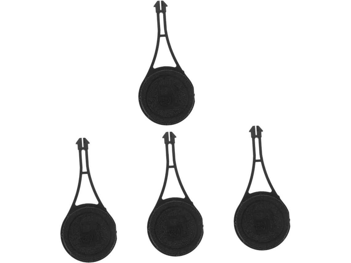 Conjunto De 4 Tampas De Enchimento De Plástico Fáceis De Instalar.