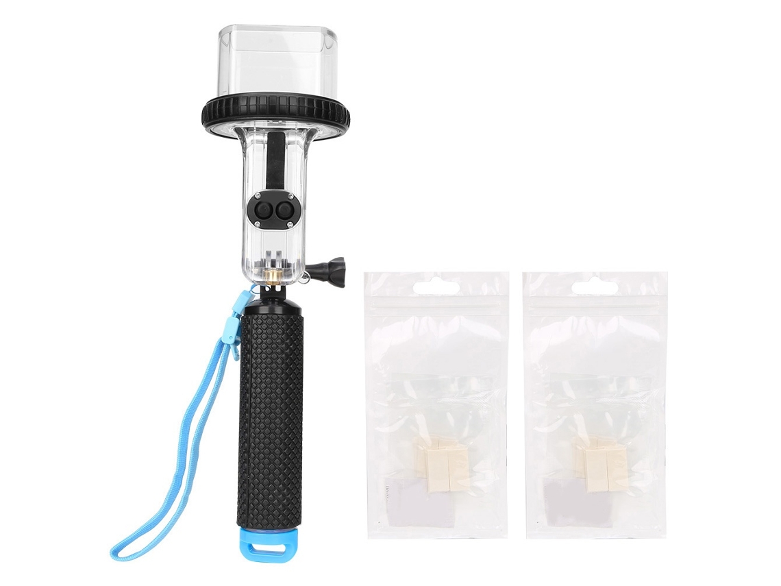 Lurelia Bastão Flutuante À Prova De Água, Flutuante, Para Câmara De Ação, Azul, Em Abs