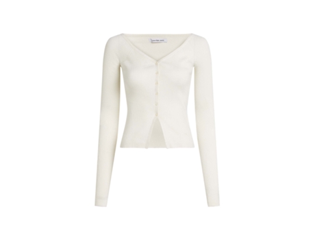 Camisola de Mulher CK JEANS Branco (M)