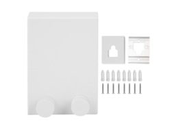 Corda Retrátil para Secar Roupas 4,2m 20kg Aço Inoxidável Parede 9021w