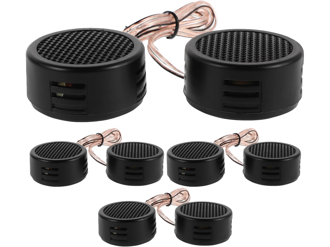 Pares De Tweeters Cúpula,500 W Potência,alto-falantes Alta Qualidade Para Som Automotivo,
