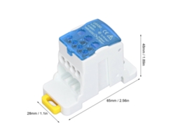 Laxiscreed Caixa De Junção Para Din Rail Resistente Ideal Para Eletrodomésticos