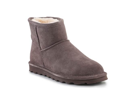 Botins de Mulher BEARPAW Alyssa Cinde Pele Cinzento (37)
