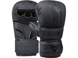 Luvas de Sparring MYTRA FUSION Bs 22 Mma Sparring Grappling 7oz Preto