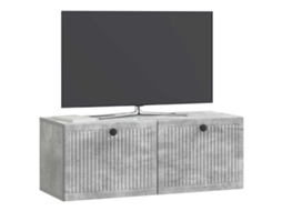 Gabinete de TV MAISON EXCLUSIVE Parede Carvalho Fumado 78,5x31x30 Cm