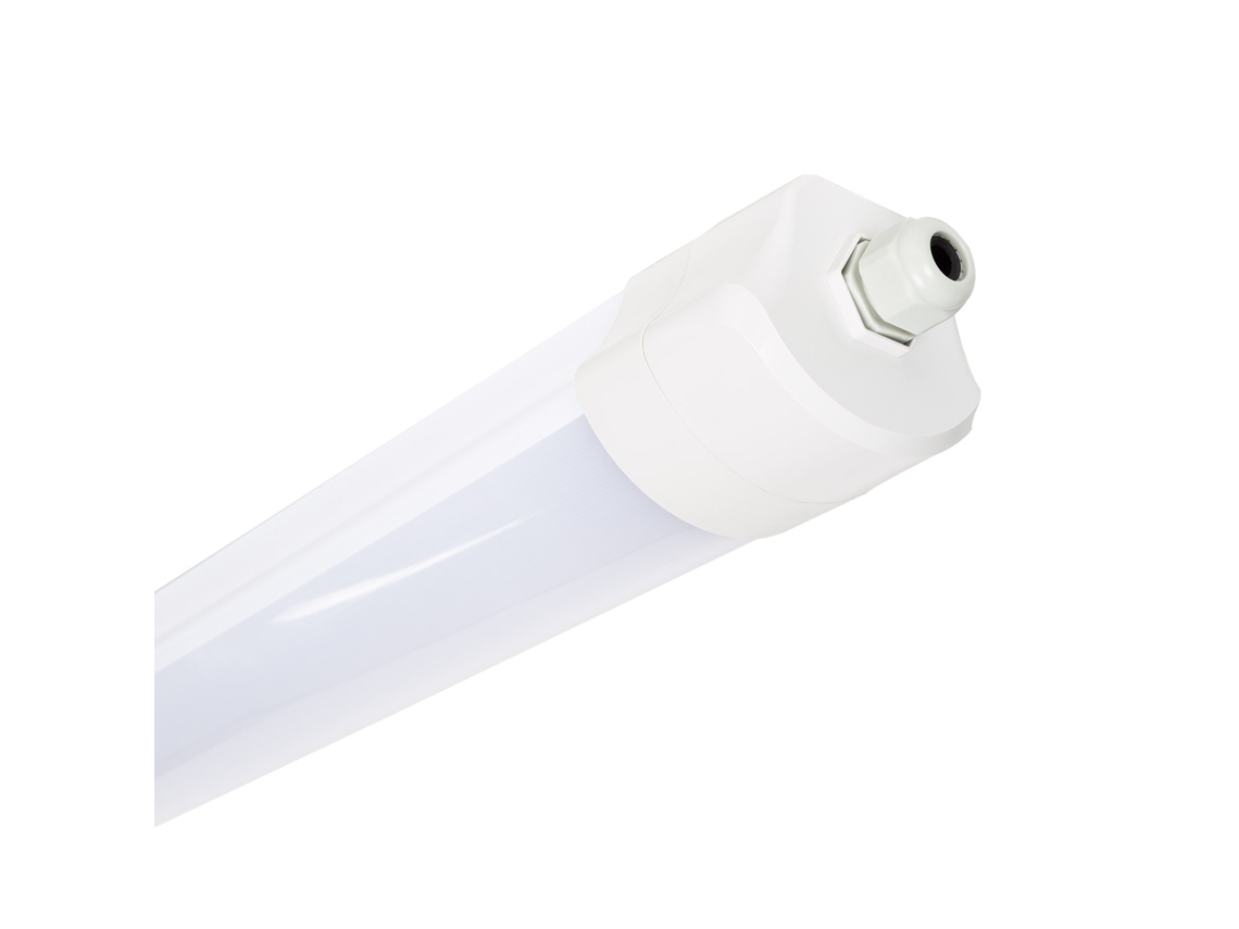 Armadura Hermética LED 150 cm 48W 140 lm/W IP66 Conectável FLEXILITE No Flicker 6500K Branco frio LEDKIA