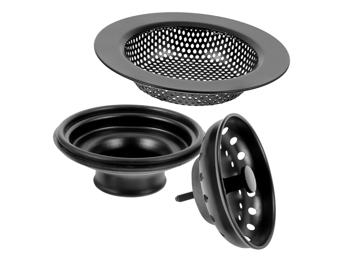 Cesto De Drenagem Com Filtro E Ralo Para Pia De Cozinha, Facilitando A Limpeza.