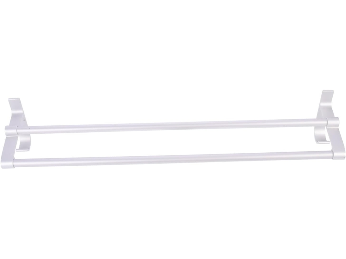 Conjunto De 1 Suporte De Toalha De Parede Para Banheiro, Sem Necessidade De Furar, Branco, Para Econ Gokoco