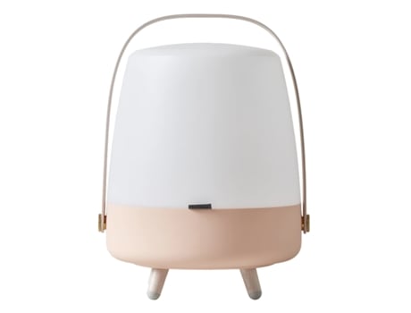 Coluna Bluetooth com Lâmpada Led Rosa Integrada Lpslr