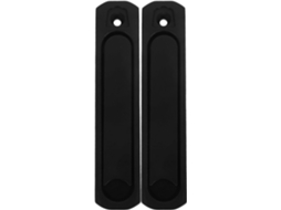 Conjunto De 2 Puxadores Ocultos Healeved, Compatíveis Com Abertura À Esquerda Ou Direita, Em Liga De Zinco, Com Design