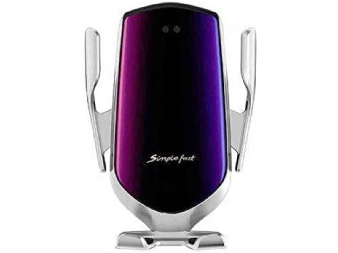 Carregador Sem Rápido Carro Fixação Inteligente para iPhone 8/XR YIZHOOD Prateado