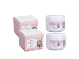 2 unidades de Creme Hidratante de Rosas 50g - Firmador, Clareador, Reduz Rugas Finais - Cuidado Facial
