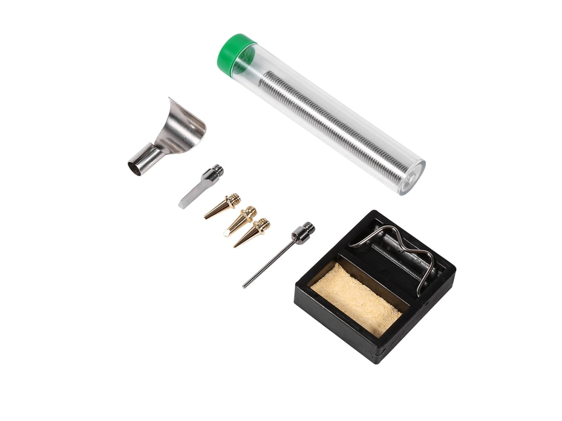 Eyf kit de Solda Portátil 10 em 1 com Ignição Automática e Segurança para Reparos Elétricos e Joalheria