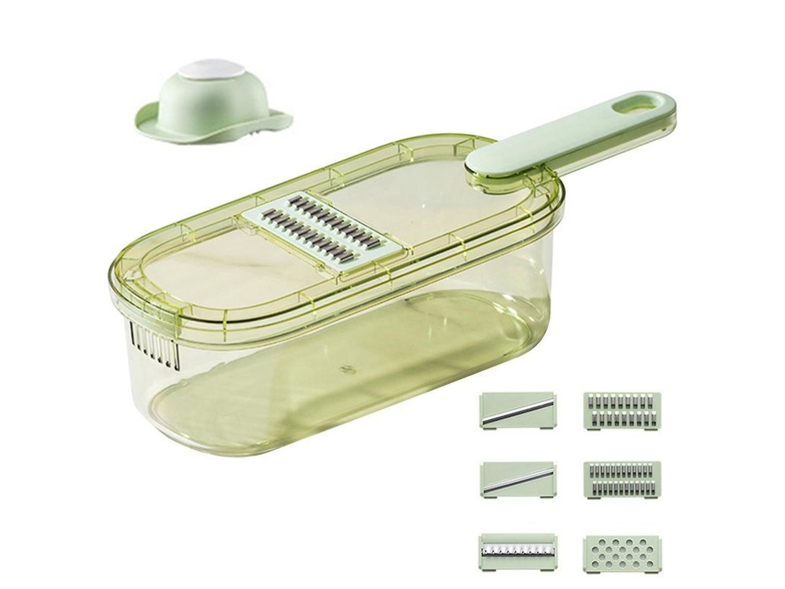 Cortador De Verduras Multifuncional Afilado Seguro Fácil De Limpiar Diseño Ergonómico Abs Para Hogar Y Restaurante B