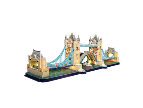 Puzzle VAN DER MEULEN Tower Bridge 3D 222 Peças Edifícios