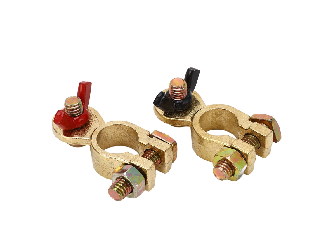 Conector Terminal de Bateria AWTS de Latão Espessado com Alta Condutividade para Carro e Barco 12V 24V S/MARCA