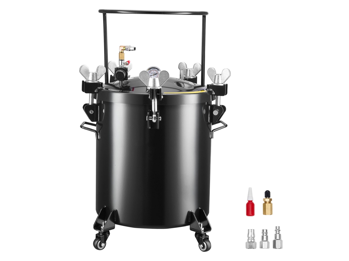Tanque De Pressão Para Tinta Succebuy Em Aerossol 40 L Com Acoplamentos Rápidos