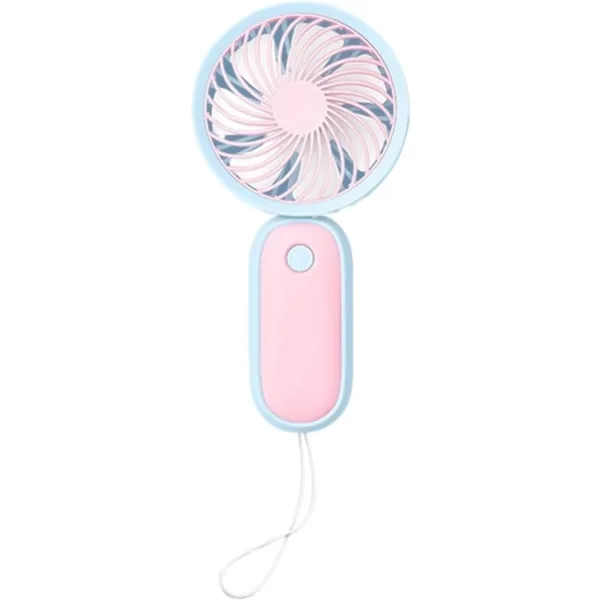 Mini Ventilador Com Alça Para Pendurar, Carregamento Usb, Ventilador Elétrico, Ventilador De Mão Portátil E Silencioso