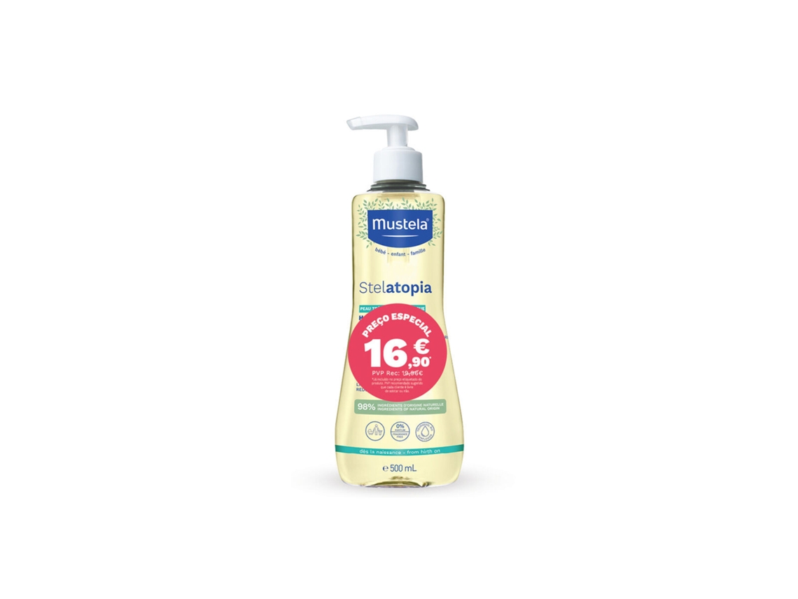 Óleo De Banho Lavante 500 Ml Mustela