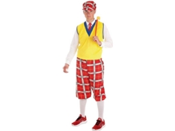Fato de Homem TOPDISFARCES Jogador de Golf (Tam: XL)