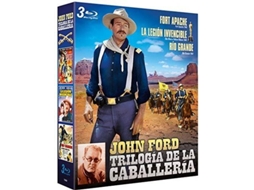 Blu-Ray Fort Apache (1948) + She Wore a Yellow Ribbon (1949) + Rio Grande (1950) / Trilogía De La Caballeria De John Ford (Edição em Espanhol)